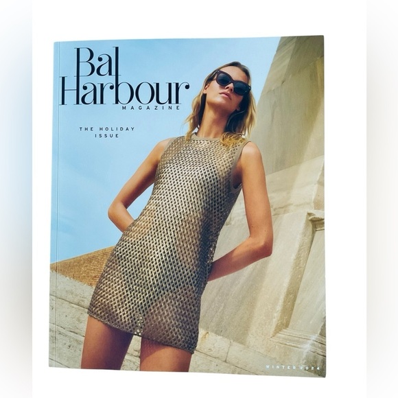 BAL HARBOUR Magazine Winter 2024 The Holiday Issue 176 p BRAND NEW - Picture 1 of 6